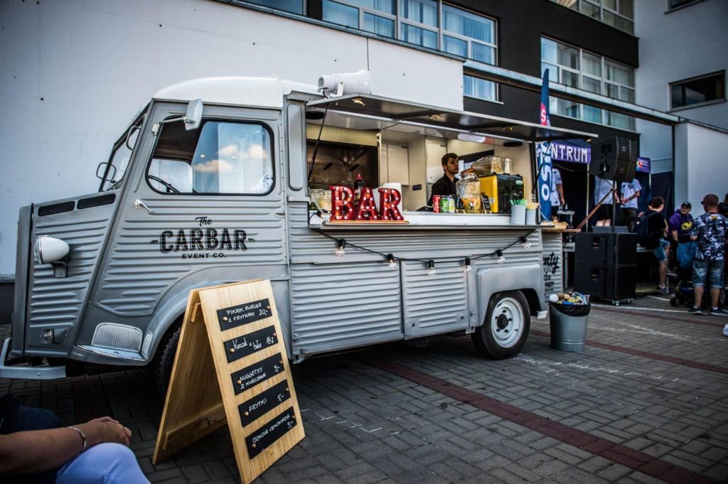 Food truck - Szklarnia Grodzisk